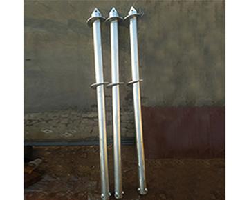 双叶片螺旋地桩